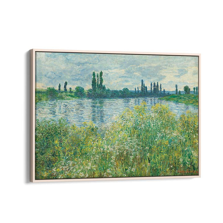 BANKS OF THE SEINE, VÉTHEUIL (1880) , VINTAGE PAINTINGS