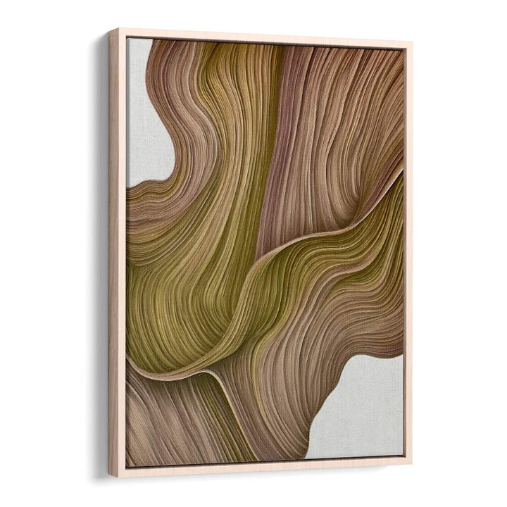 Elegant NATURE LINE VI, ABSTRACT PAINTINGS featuring flowing textures and earthy tones to enhance your space sustainably.