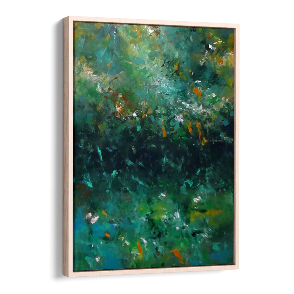 Vibrant FLOWERS, ABSTRACT PAINTINGS by Oakwood transform any space with dynamic colors and captivating design.