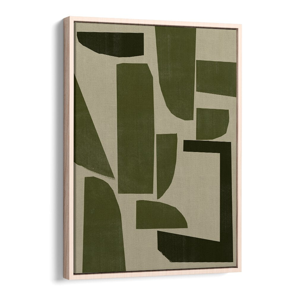 GREEN COMPOSITION III BY THE MIUUS STUDIO , ABSTRACT PAINTINGS, ABSTRACT ART PRINTS