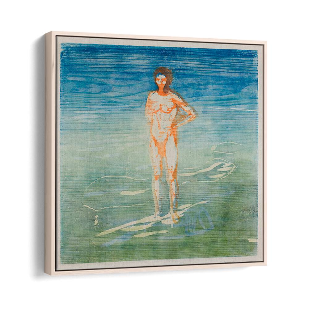 MAN BATHING (1899) , VINTAGE PAINTINGS