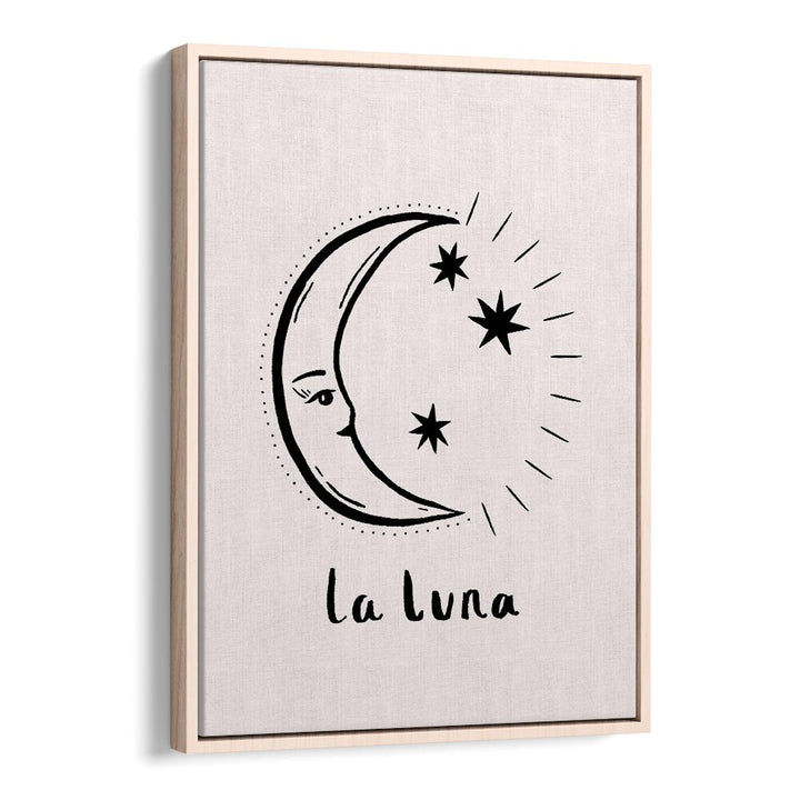 LA LUNA BY DUCHESS PLUM , LINE ART PRINTINGS , LINE ART PRINTS