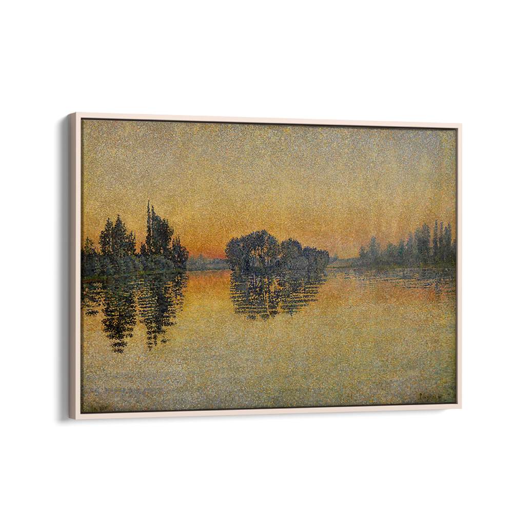 SUNSET (1889)  , VINTAGE PAINTINGS