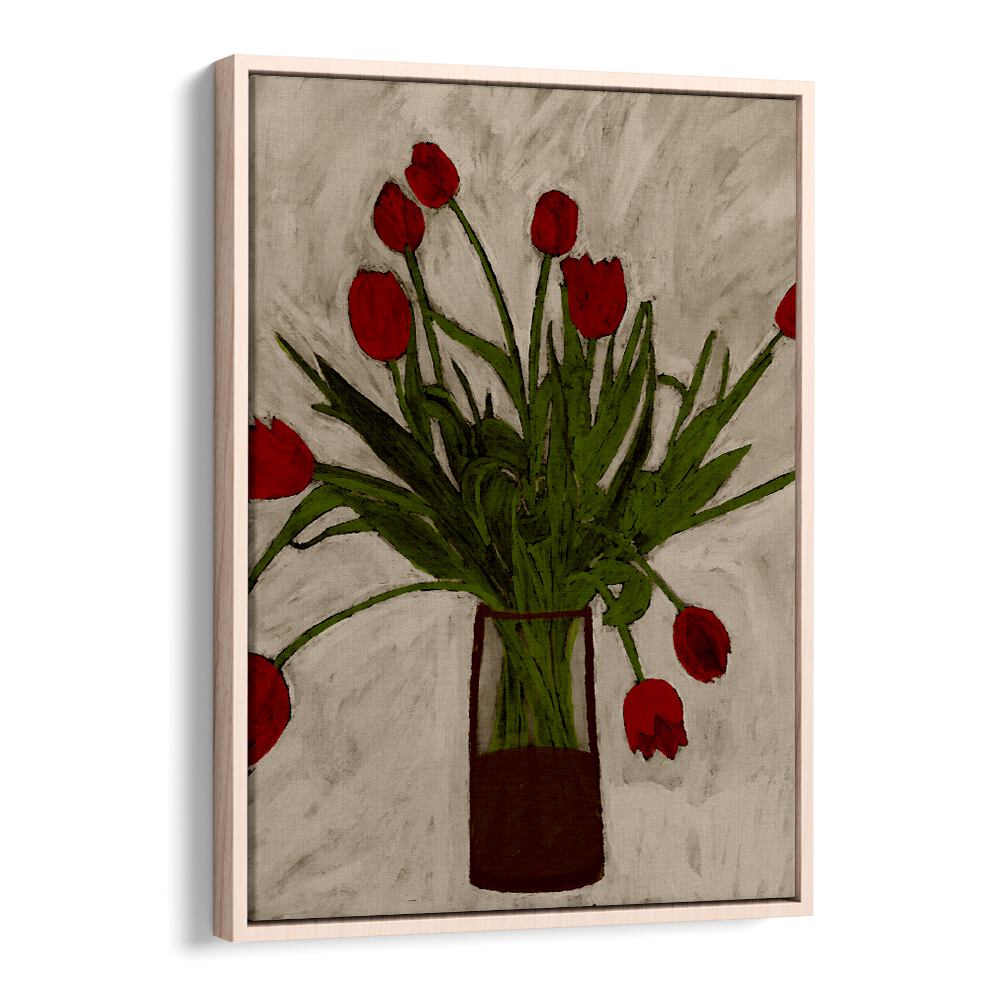 BOUQUET OF TULIPS ,  FLORAL FLOWER PAINTINGS