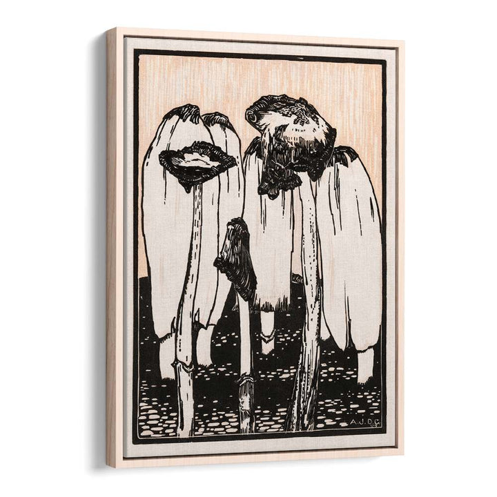 INK MUSHROOMS (1915)  , VINTAGE PAINTINGS