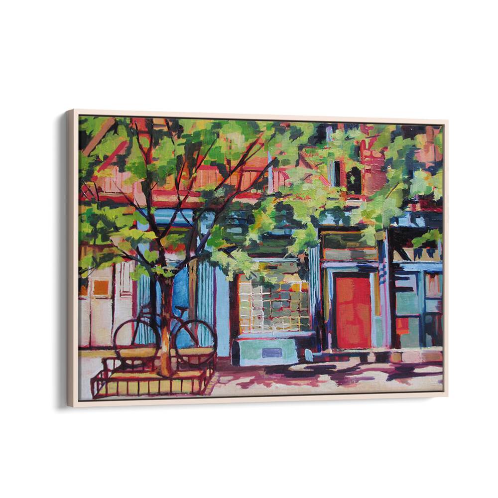 WEST VILLAGE , LANDSCAPE PAINTINGS