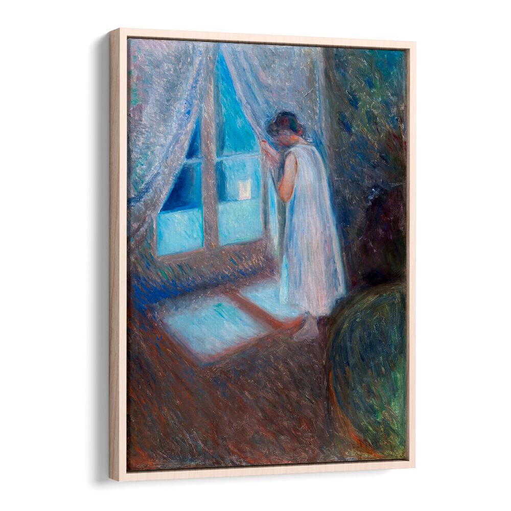 THE GIRL BY THE WINDOW (1893) , VINTAGE PAINTINGS