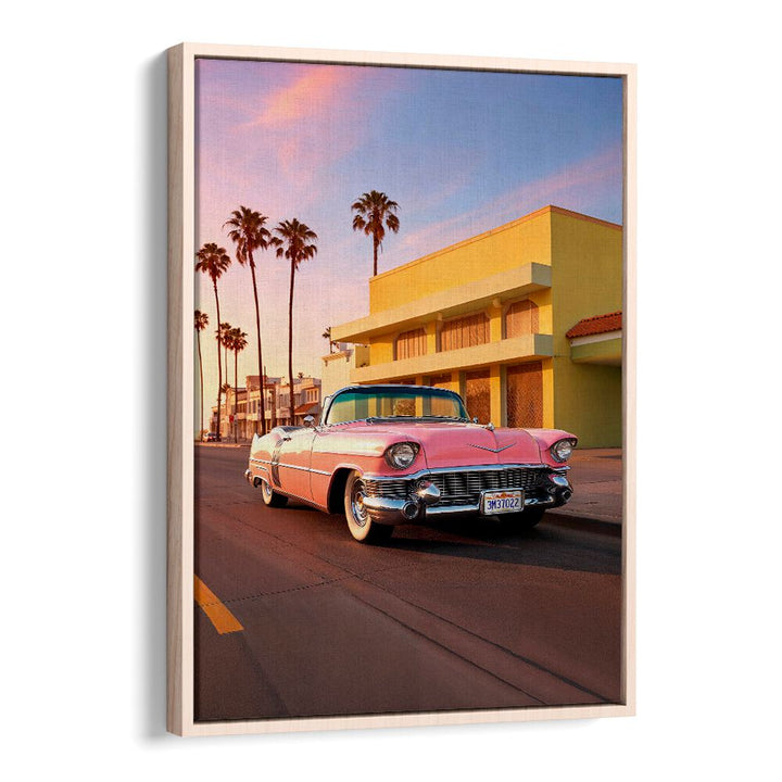 L.A PINK CADILLAC , CAR POSTERS