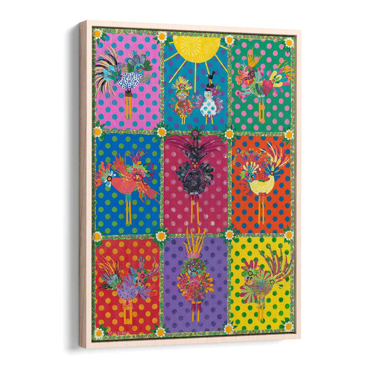 Bright and playful BIRDS, KIDS ROOM PAINTINGS perfect for adding charm to your child's room décor.