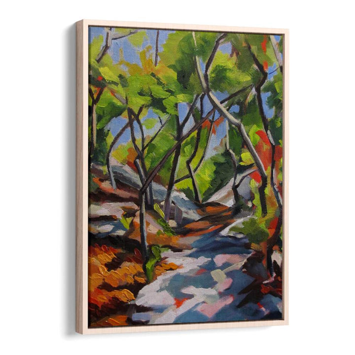 PATH AT THE JERSEY SHORE , LANDSCAPE PAINTINGS