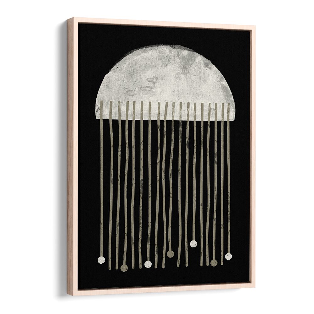 Elegant MIDNIGHT WHISPERS ABSTRACTION, GEOMETRIC ART PRINTS blend abstract shapes for a captivating decor statement.