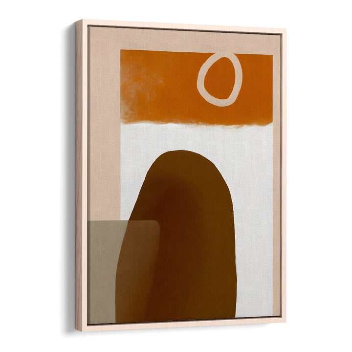 PETRA , ABSTRACT PAINTINGS featuring warm earth tones and minimalist shapes to elevate modern living spaces with Oakwood Art.