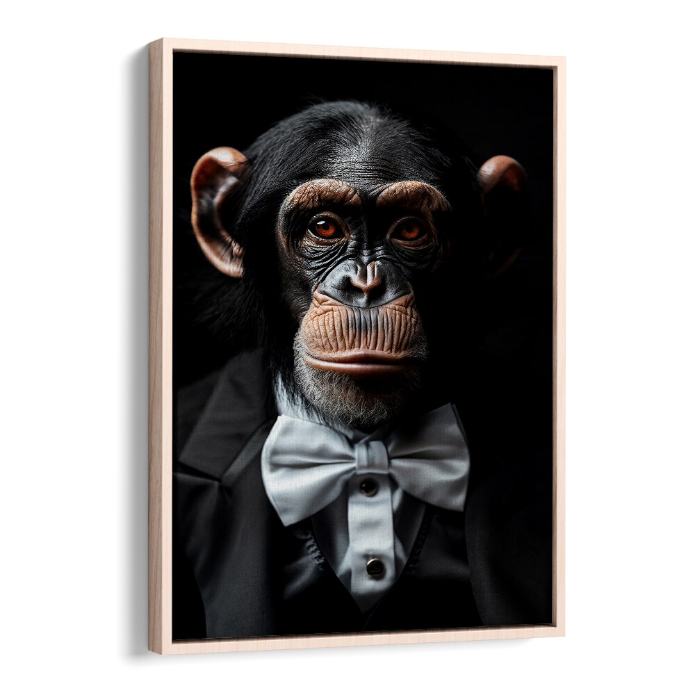 WILD SUITS - CHIMPANZEE , ANIMAL PAINTINGS