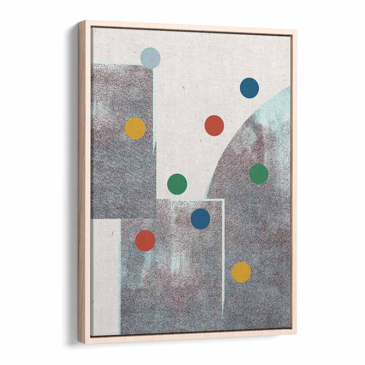 RETRO DOTS NO.1 , GEOMETRIC ART PRINTS