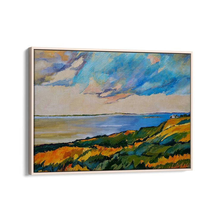 BAY IN CAPE COD , BEACH PAINTINGS