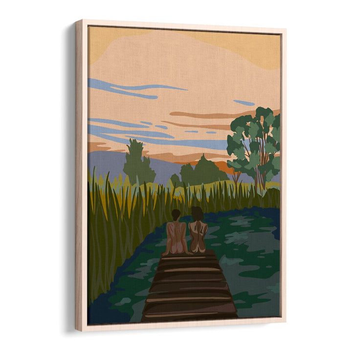 OH MIRROR IN THE SKY , LANDSCAPE PAINTINGS