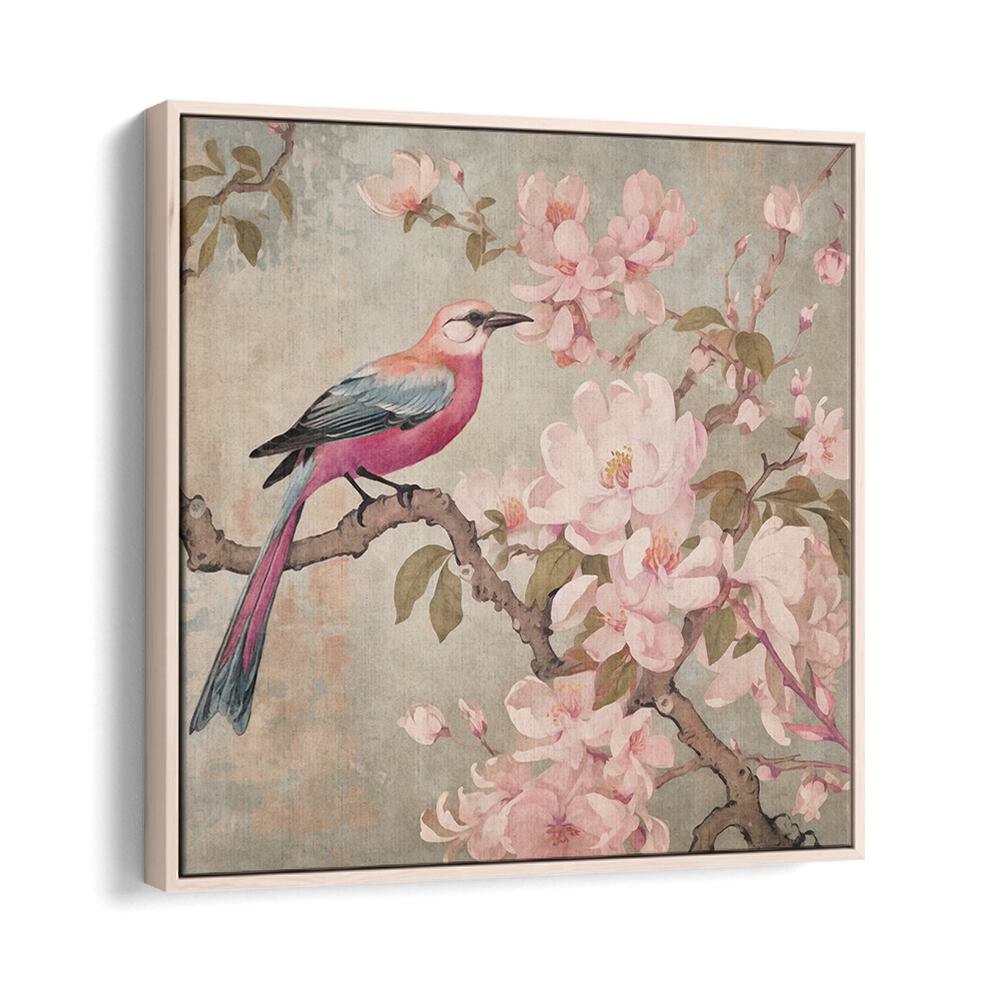 SPRING BIRD NOSTALGIA BY ANDREA HAASE , WILDLIFE POSTERS, WILDLIFE PAINTINGS