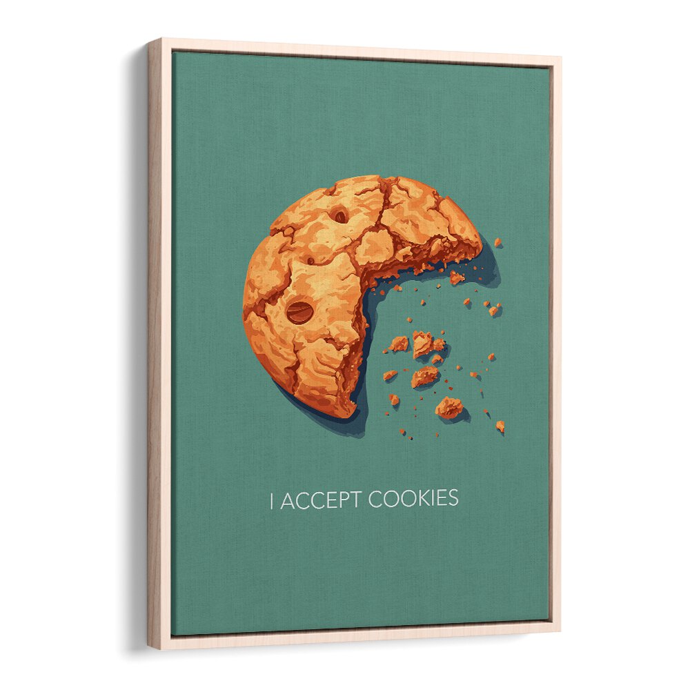 I ACCEPT COOKIES BY ANDREAS MAGNUSSON,  CAFE ART PRINTS , CAFE POSTERS