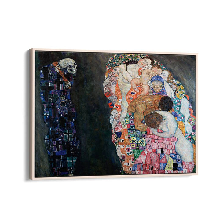 DEATH AND LIFE (1910-1915) BY GUSTAV KLIMT , VINTAGE PAINTINGS