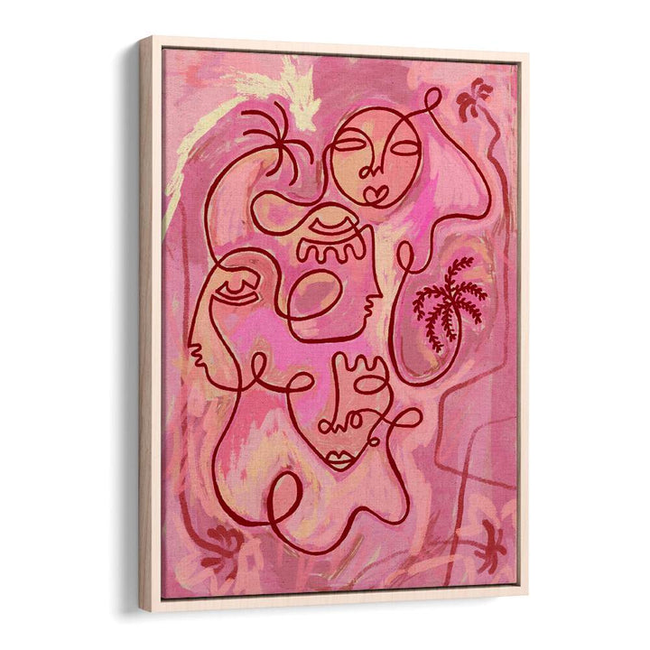ESCAPE TO PEACE , BOHO ART PAINTINGS
