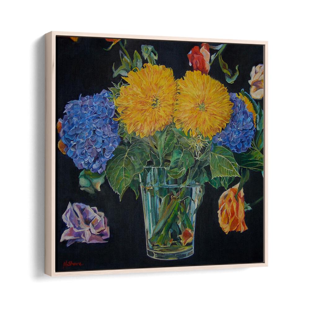 FLORAL BOUQUET , FLORAL FLOWER PAINTINGS