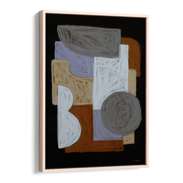 CHALKS AND SHAPES I , GEOMETRIC ART PRINTS