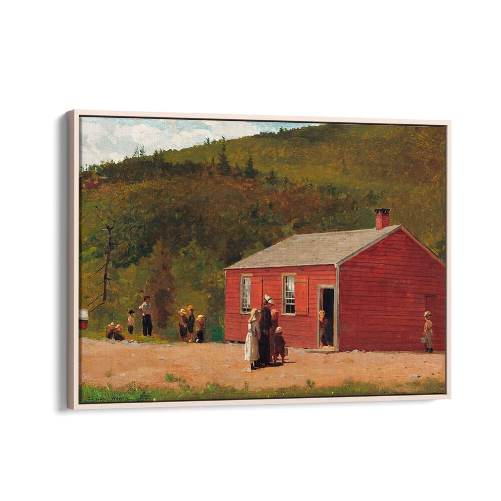 SCHOOL TIME (CA.1874) ,  VINTAGE PAINTINGS