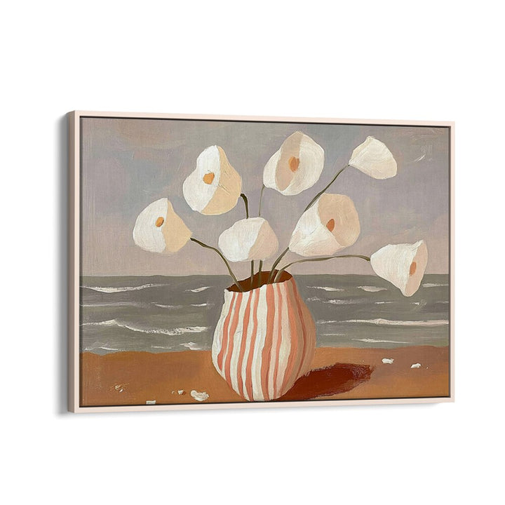 Experience tranquility with BOATS IN THE HARBOR II, a captivating art piece perfect for nautical-themed decor.