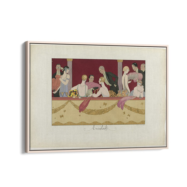 JOIE DE VIVRE LE BONHEUR DU JOUR OU LES GRACES À LA MODE (1924) , VINTAGE PAINTINGS