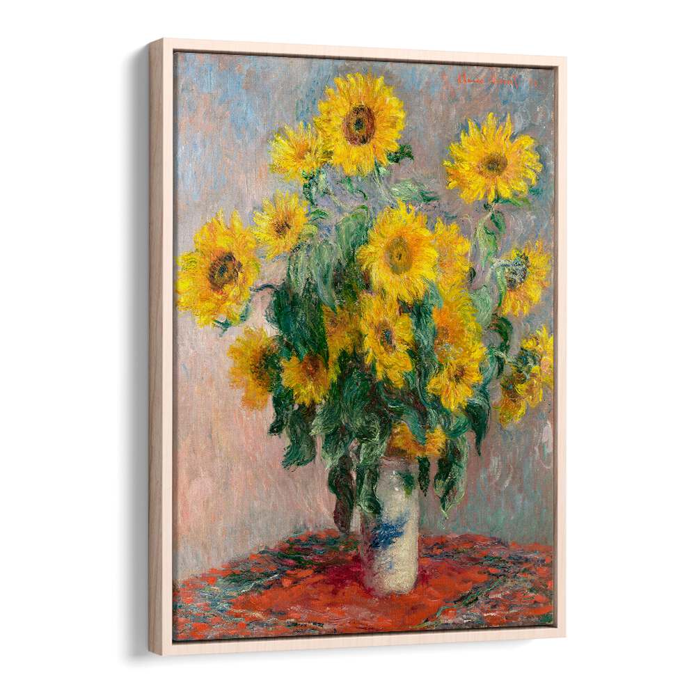 BOUQUET OF SUNFLOWERS (1881) , VINTAGE PAINTINGS