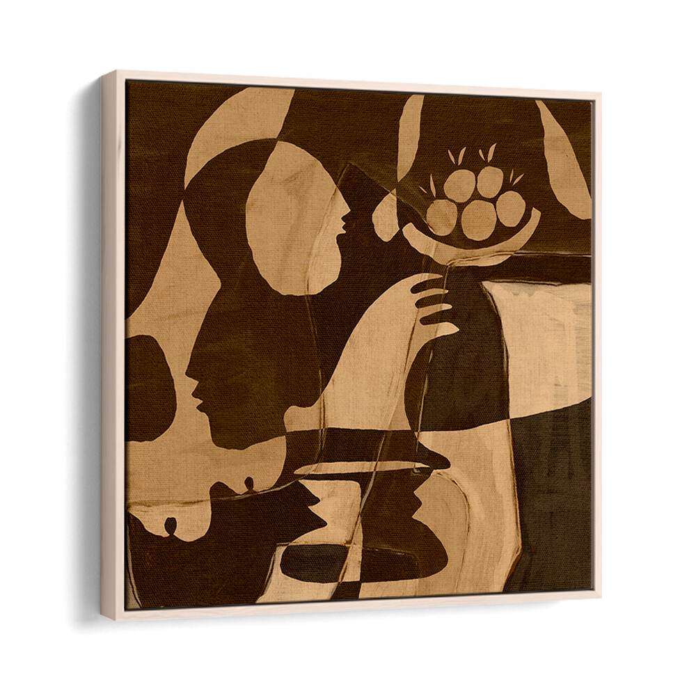Elegant ESSENCE II, ABSTRACT PAINTINGS showcasing rich tones and unique shapes for sophisticated home decor.