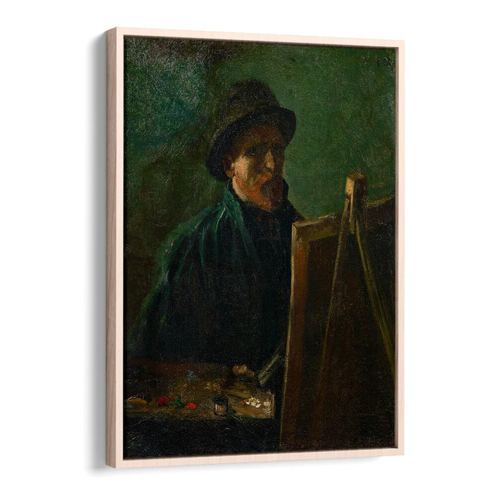 VAN GOGH'S SELF-PORTRAIT WITH DARK FELT HAT (1886), VINTAGE PAINTINGS