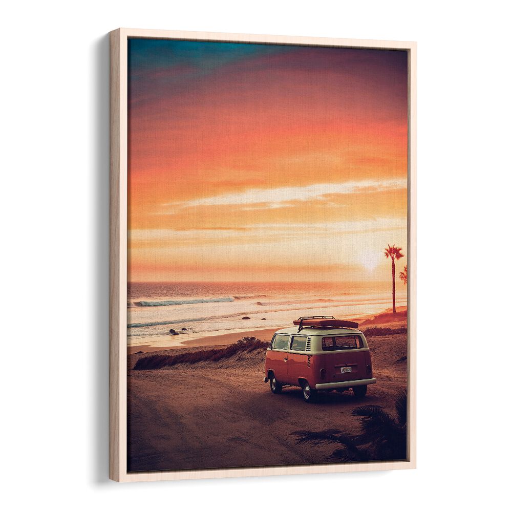 VAN SUNSET , CAR POSTERS