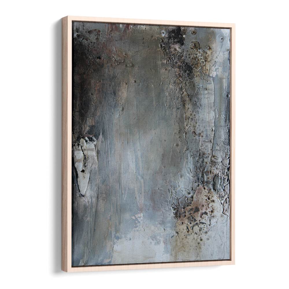 TERRACOTTA III, ABSTRACT PAINTINGS in a sleek frame, enhancing modern home decor with artistic elegance.