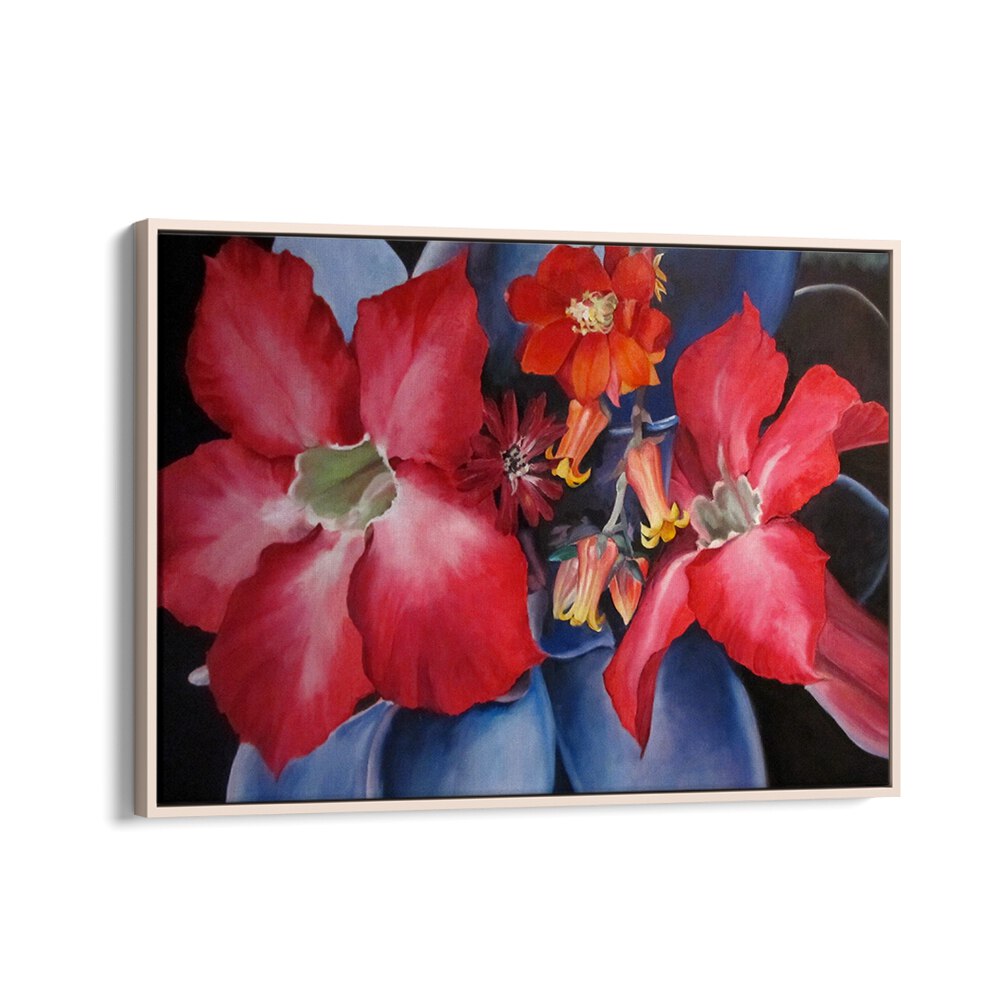 HAWAIIN FLOWERS , FLORAL FLOWER PAINTINGS