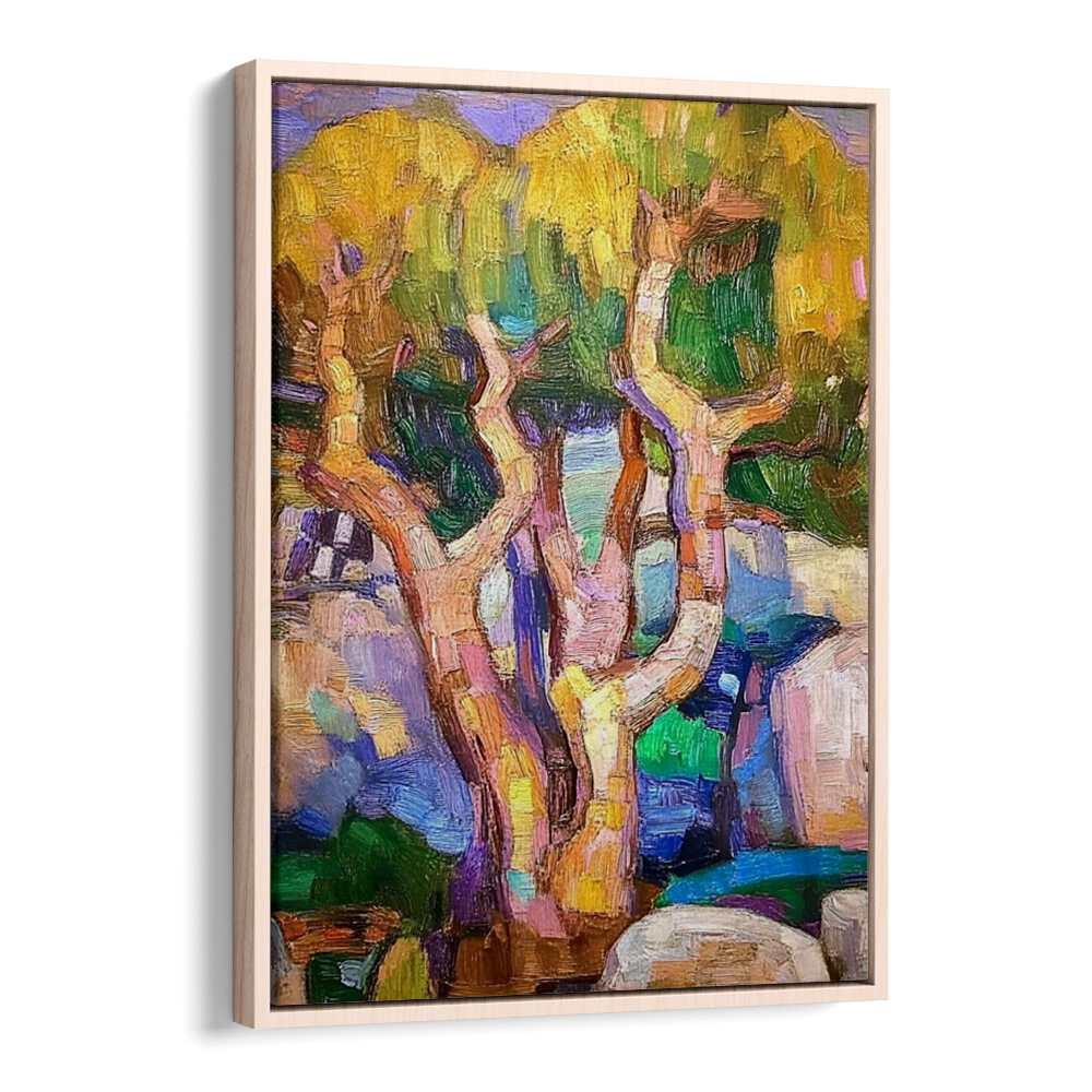 Elegant TREE MALLORCA SPAIN artwork, enhances your space with serene natural beauty and vibrant colors.