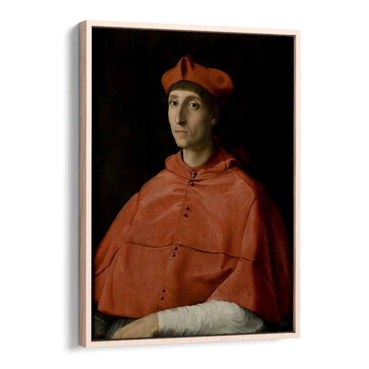 PORTRAIT OF A CARDINAL (1510–1511) BY RAPHAEL RAFFAELLO , VINTAGE PAINTINGS