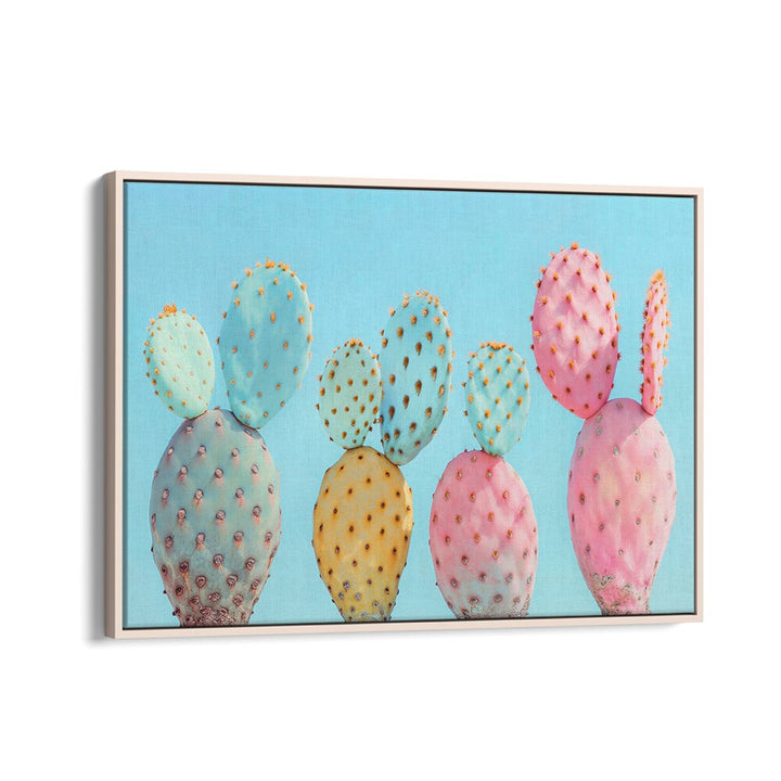 COLORFUL CACTUS  , BEACH PAINTINGS