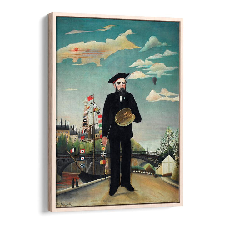 MYSELF  PORTRAIT LANDSCAPE (1890) , VINTAGE PAINTINGS