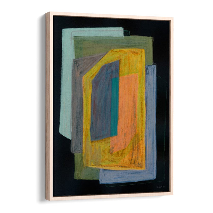 CHALK AND SHAPES II , ABSTRACT PAINTINGS