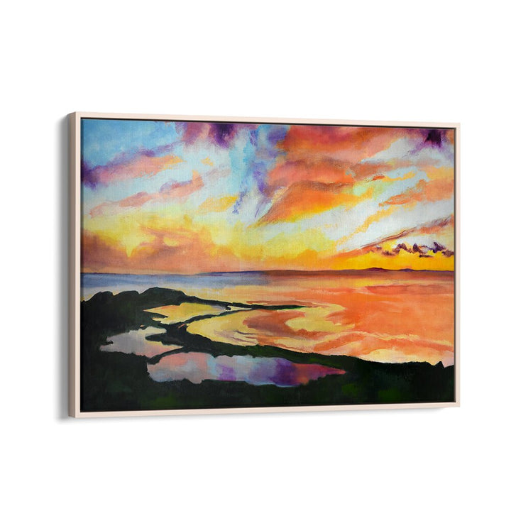 SUNSET II , BEACH PAINTINGS