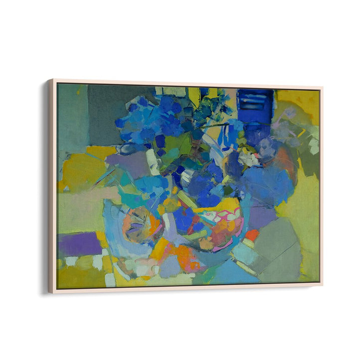 Vibrant GARDEN, ABSTRACT PAINTINGS featuring bold colors and floral themes, perfect for enhancing outdoor elegance.