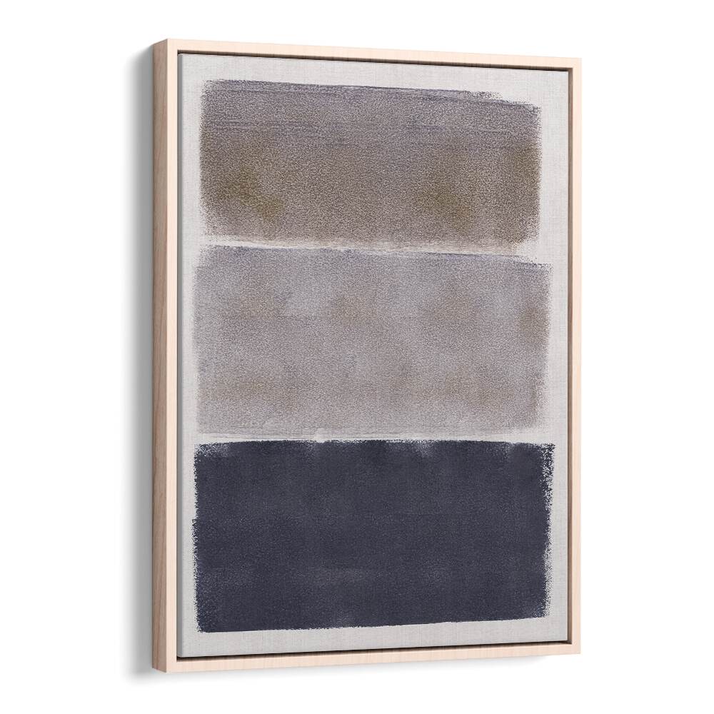 Stylish COLORFIELDS BLUE BROWN GREY abstract paintings, featuring a rich palette for sophisticated home decor.
