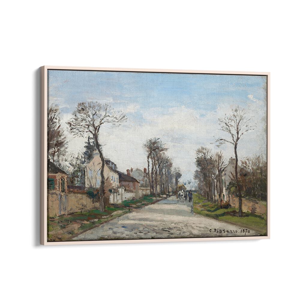 VERSAILLES ROAD, LOUVECIENNES (1870) , VINTAGE PAINTINGS