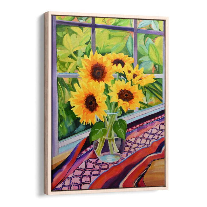SUNFLOWERS , FLORAL FLOWER PAINTINGS