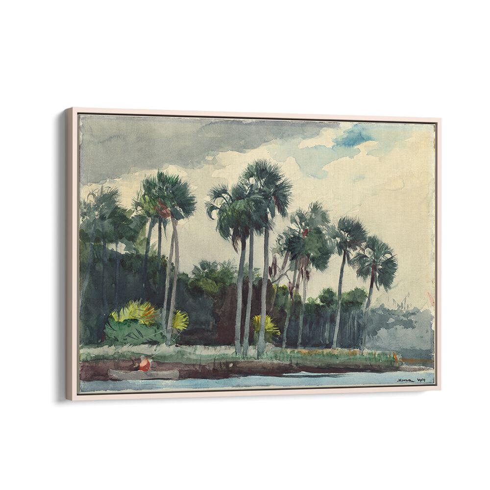 RED SHIRT, HOMOSASSA, FLORIDA (1904) ,  VINTAGE PAINTINGS