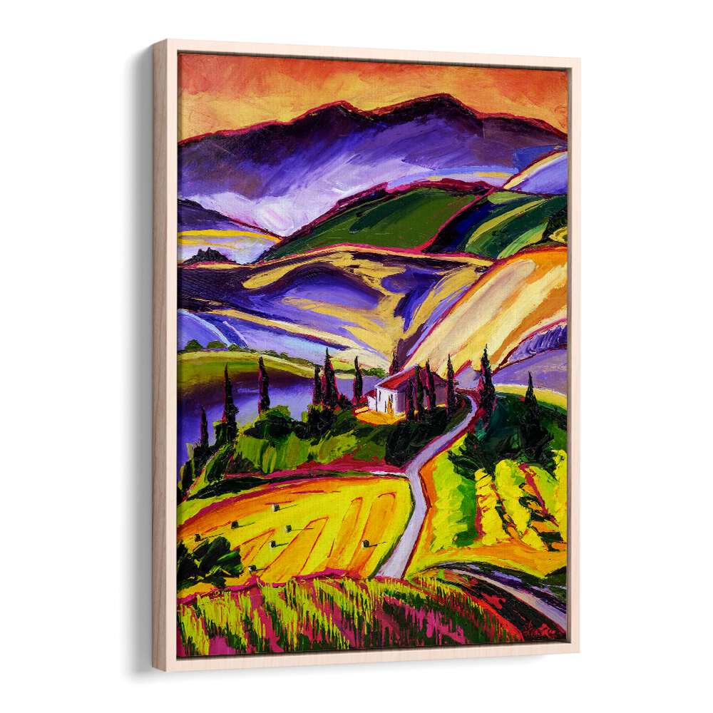 TUSCAN VINEYARD , LANDSCAPE PAINTINGS
