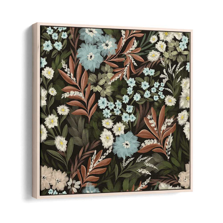 FOREST BOTANICALS , FLORAL FLOWER PAINTINGS