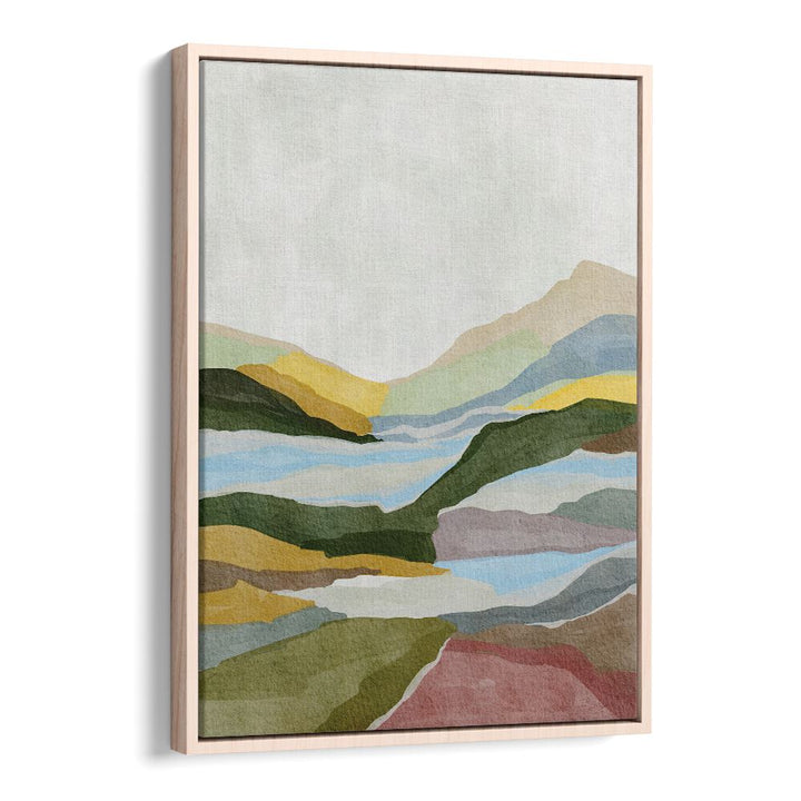 TRANQUIL HILL VIEW , LANDSCAPE PAINTINGS