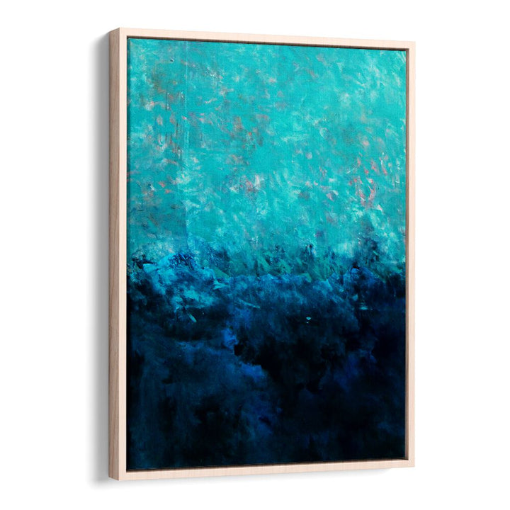 Stunning ABSTRACTION DESIGN II, ABSTRACT PAINTINGS featuring vibrant blues to elevate your space with elegance.